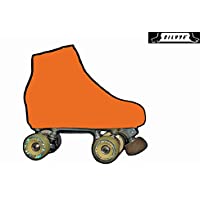 SILVYE - Fundas Cubre Patines para Patinaje ARTÍSTICO Gama Naranja